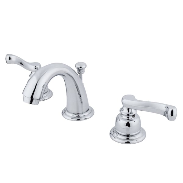 KB911FL Widespread Bathroom Faucet, Polished Chrome